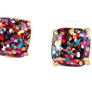KATE SPADE GLITTER EARRINGS